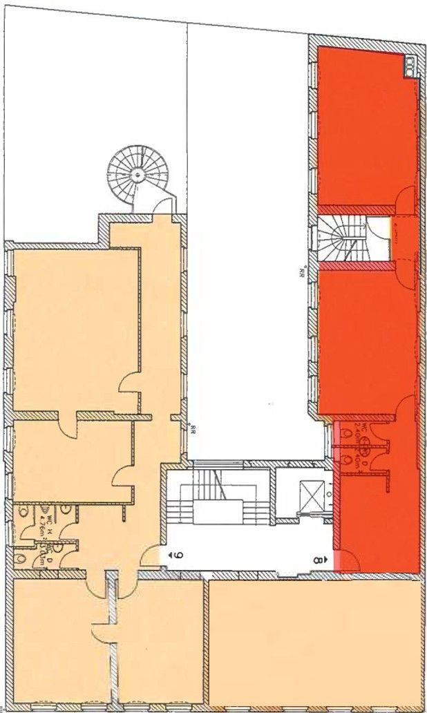 Kanceláře, Schumannstraße 5 Berlin-Mitte Mitte Berlin 10117, 83 m² - 1