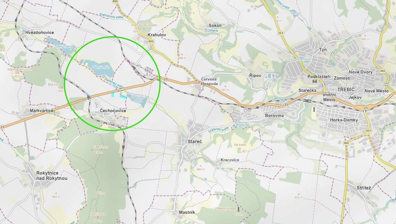 Zemědělský pozemek · 24 194 m² · Čechočovice - 4