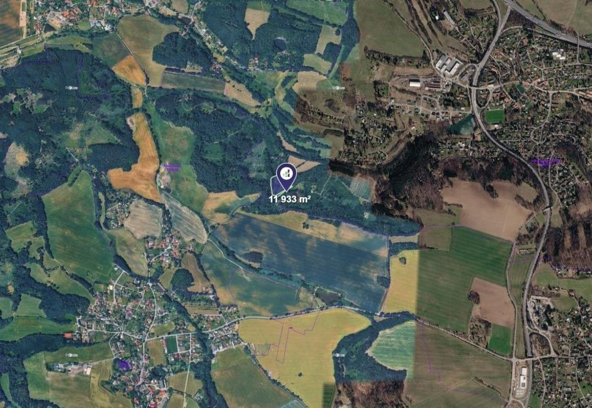 Louky, Mirošovice, 11 933 m² - 2