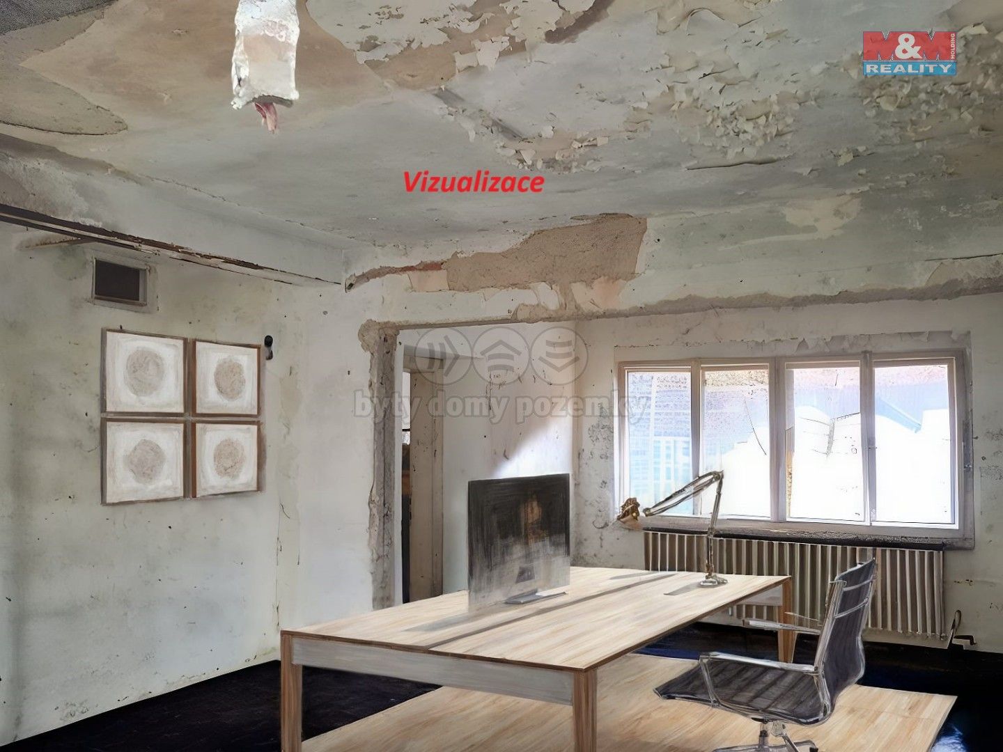 Kancelář · 58 m² · Modrá, Jílové - 3