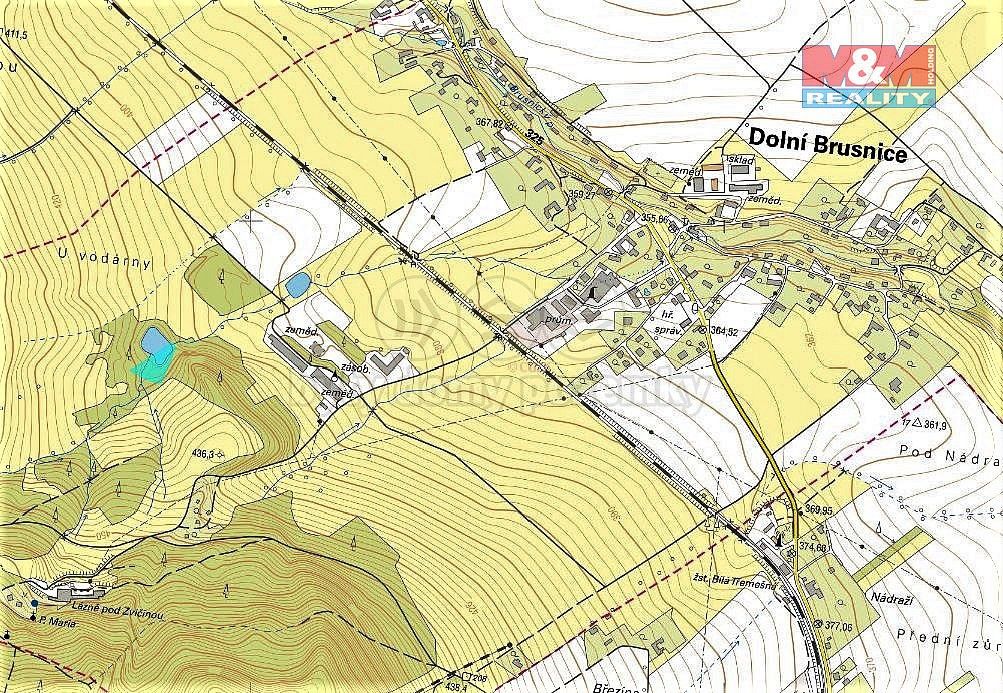 Prodej louka - Dolní Brusnice, okres Trutnov, Královéhradecký kraj - 2