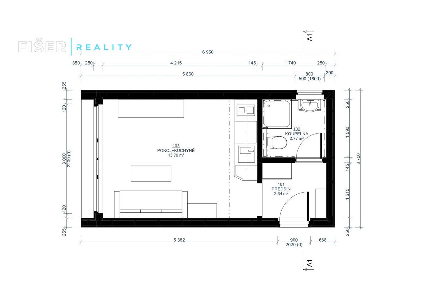 Prodej ostatní - Humpolec, okres Pelhřimov, Kraj Vysočina, 26 m² - 5