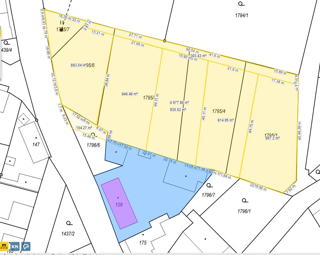 Pozemky pro bydlení, Očihov, 439 87