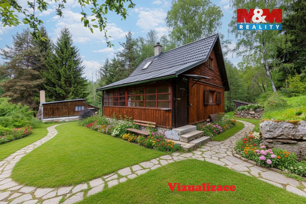 Prodej chata - Salajna, Dolní Žandov, 55 m²