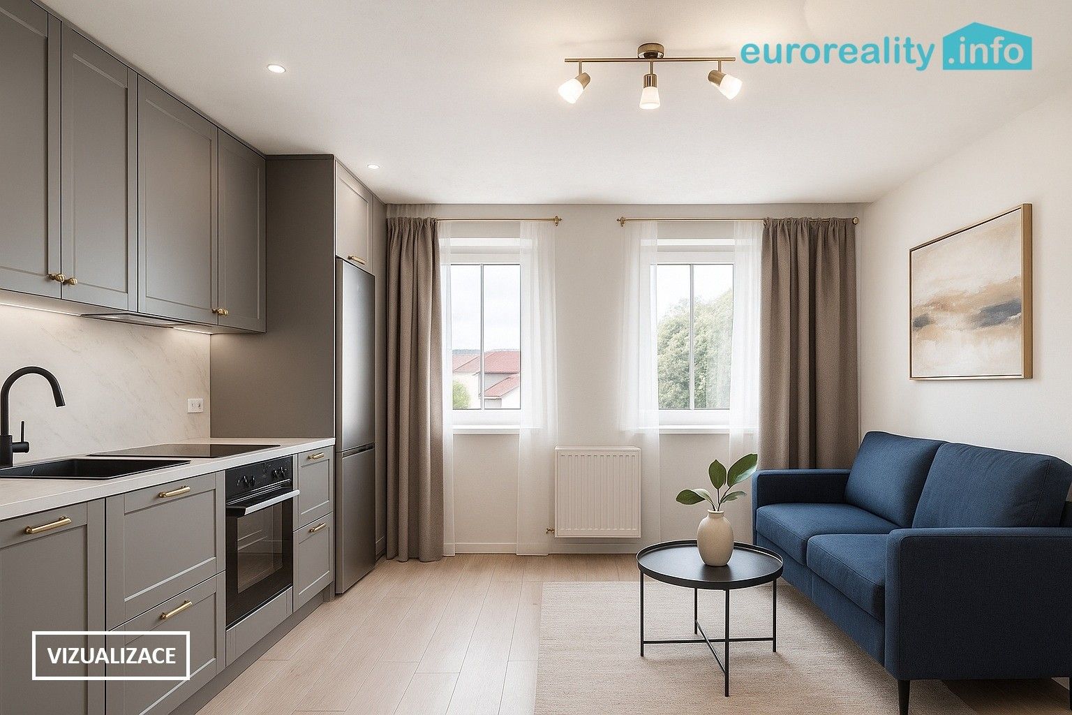 Prodej byt 1+1 - Rybná, Kraslice, 30 m²