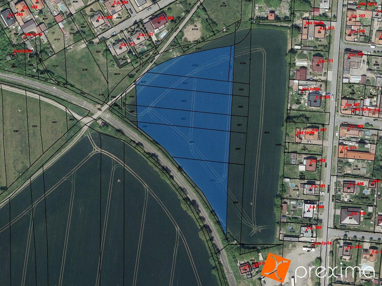 Pozemek pro bydlení, 1 707 m²