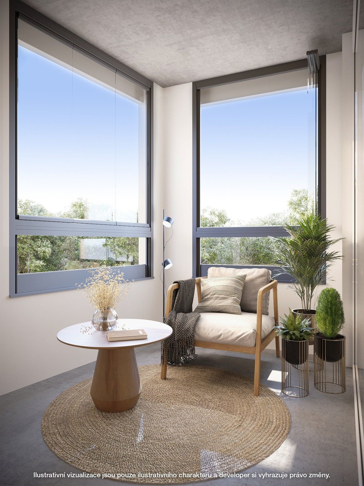 2+kk, Komárkova, Praha, 52 m²