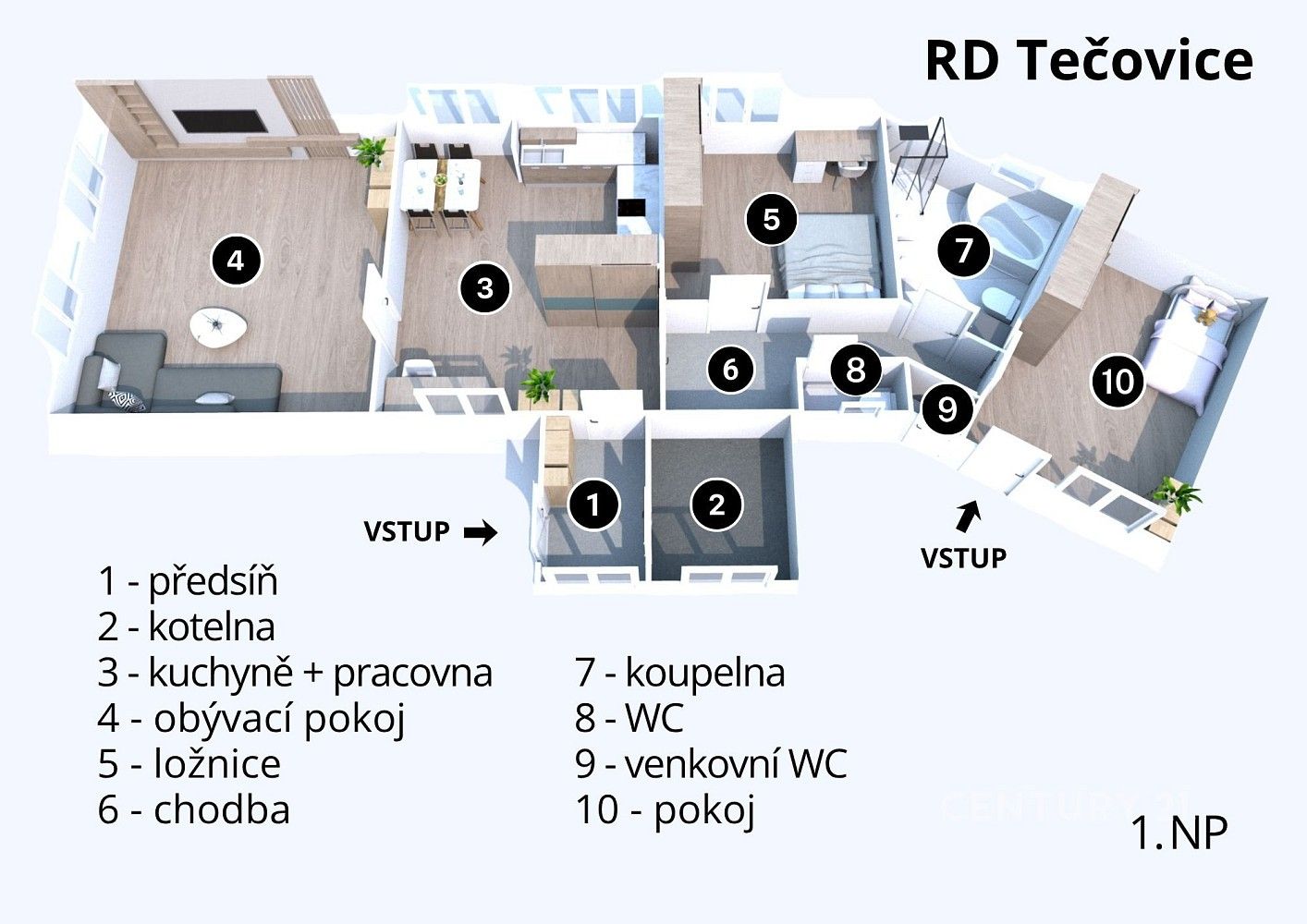Rodinný dům · 170 m² · Tečovice, okres Zlín - 4