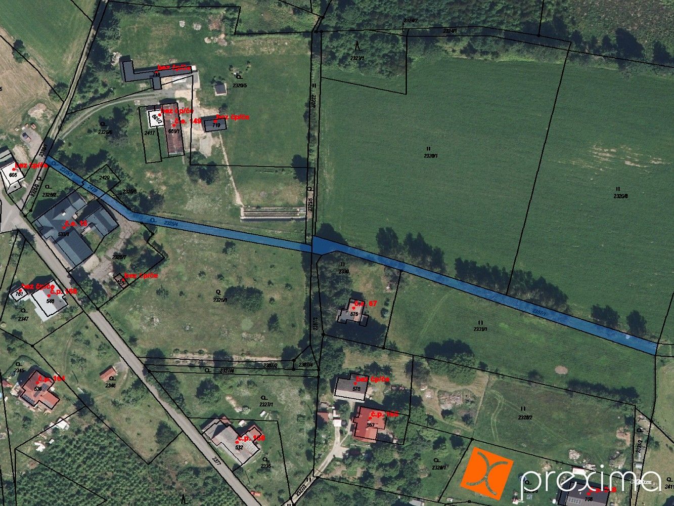 Pozemek pro bydlení, 225 m²