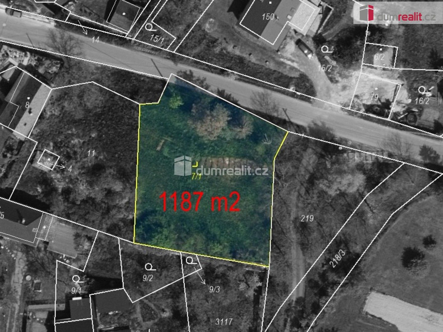 Pozemky pro bydlení, Encovany, Polepy, 1 187 m²