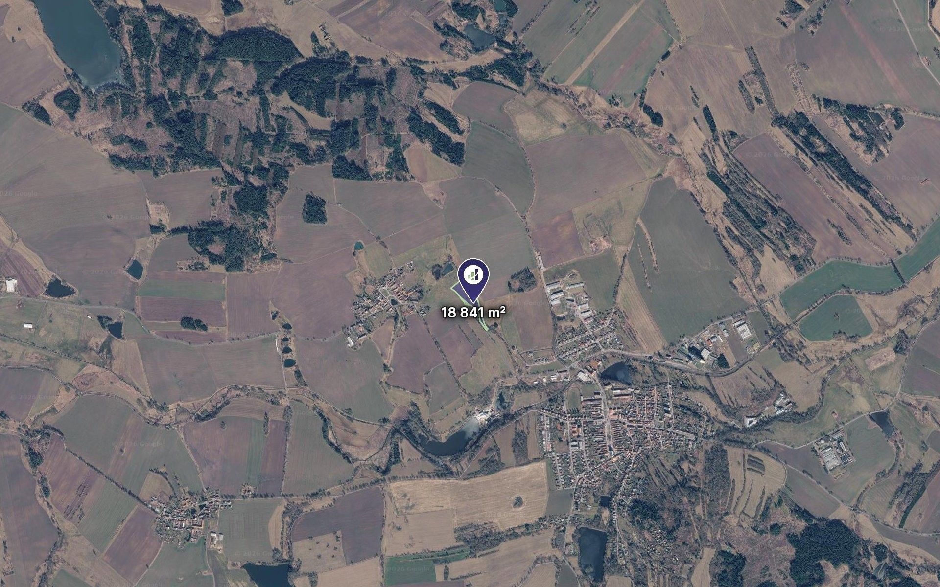 Prodej louka - Batelov, 1 570 m² - 2