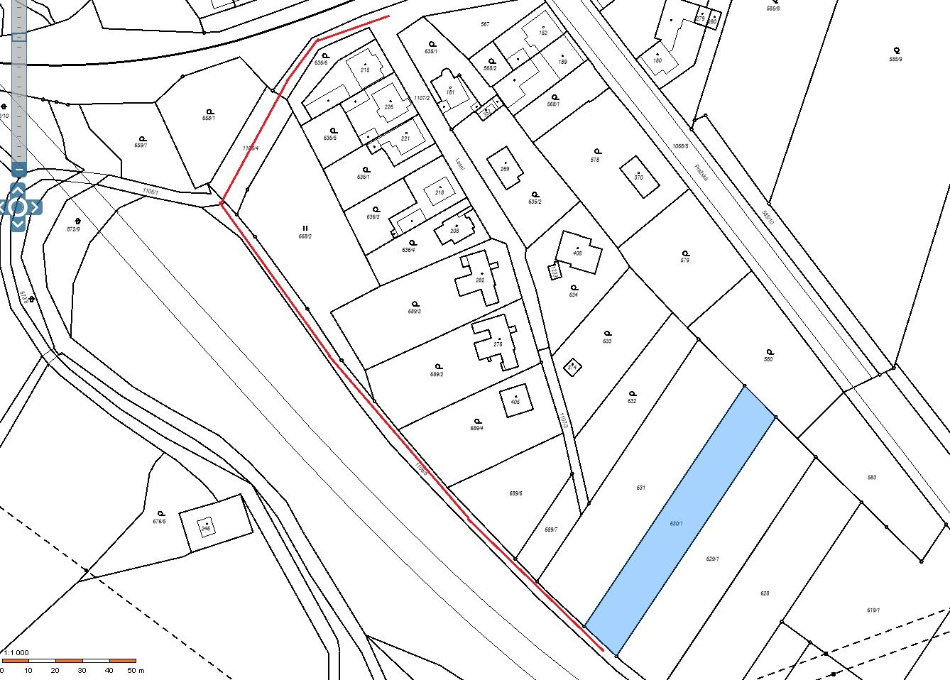 Pozemek pro bydlení, 1 737 m²