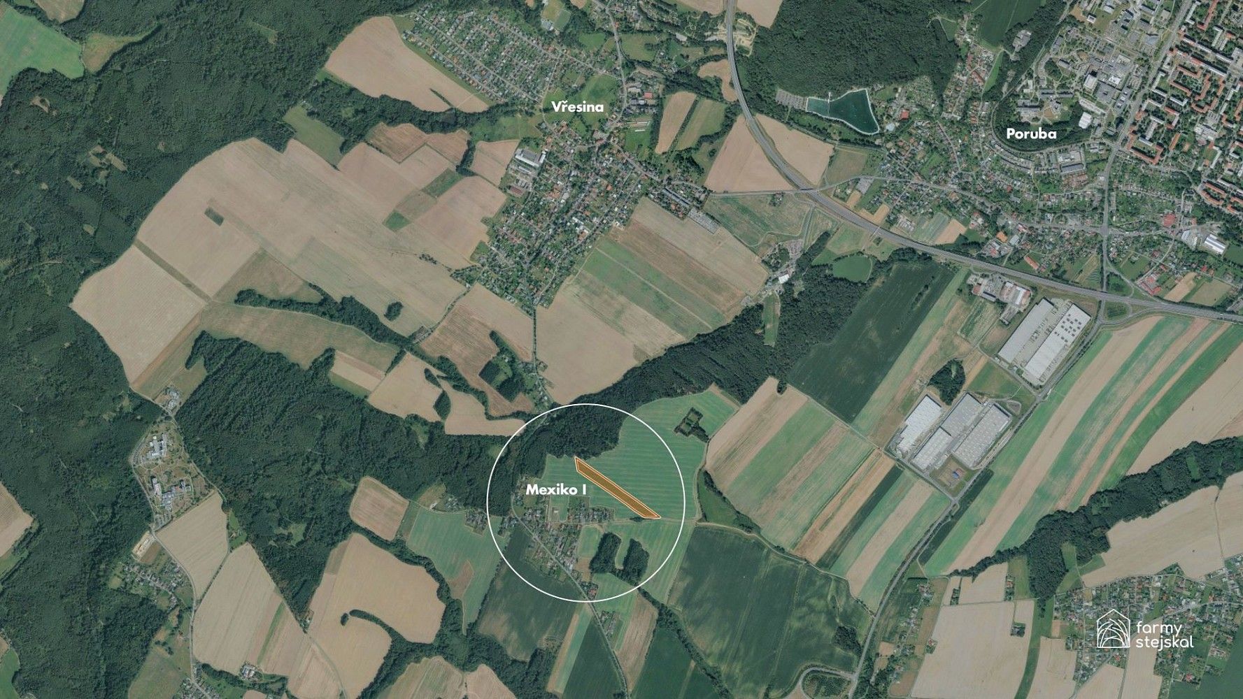 Zemědělské pozemky, Vřesina, okres Ostrava-město - 2