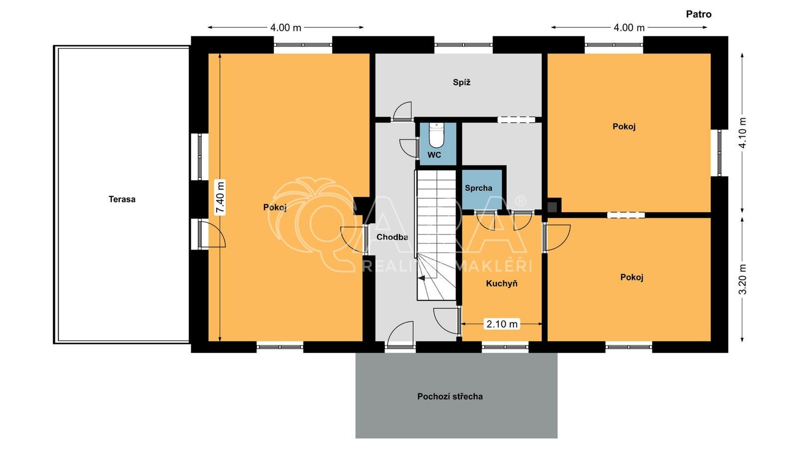 Rodinné domy, Dolejší, Kosoř, 250 m²