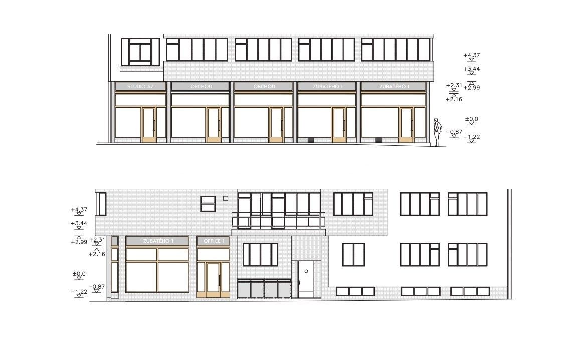 Pronájem obchodní prostory - Štefánikova, Praha, 183 m²