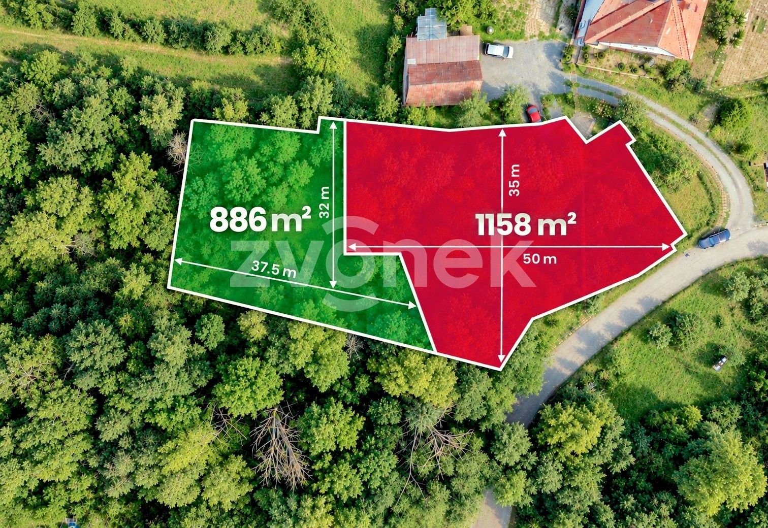 Pozemky pro bydlení, Boršice - 1