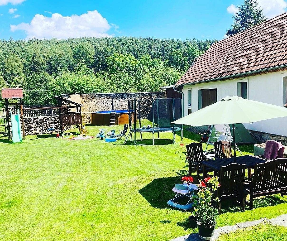Chaty, Újezdec u Tvrzic, Jihočeský kraj