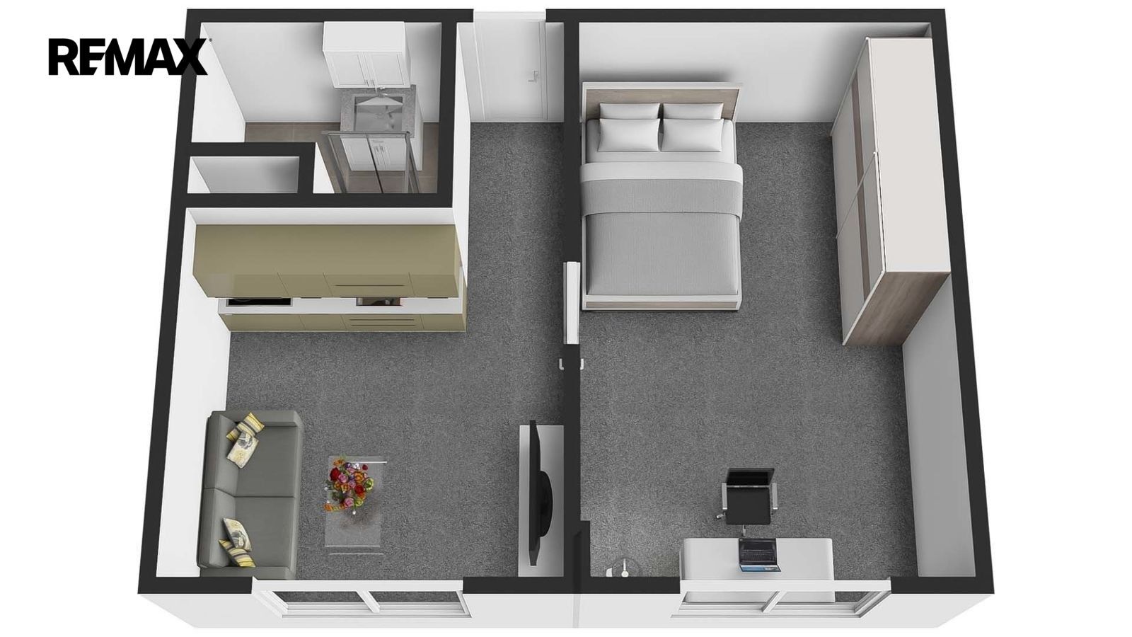Byt 1+1 · 36 m² · Na Pěšině 267, Děčín IX-Bynov - 3