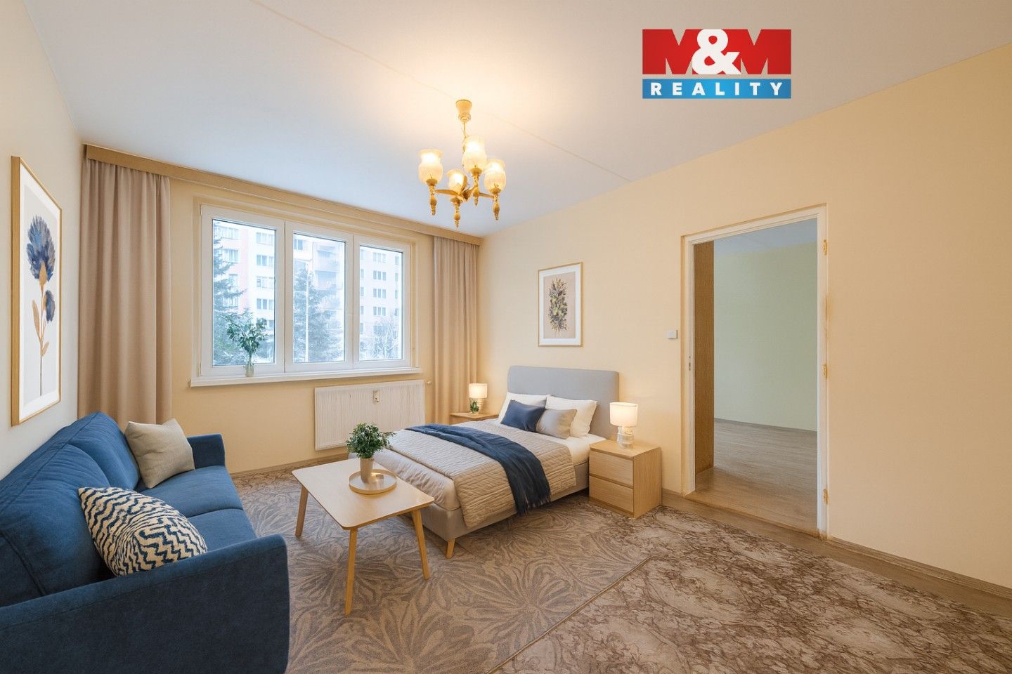 1+1, Borová, Chomutov, 35 m²