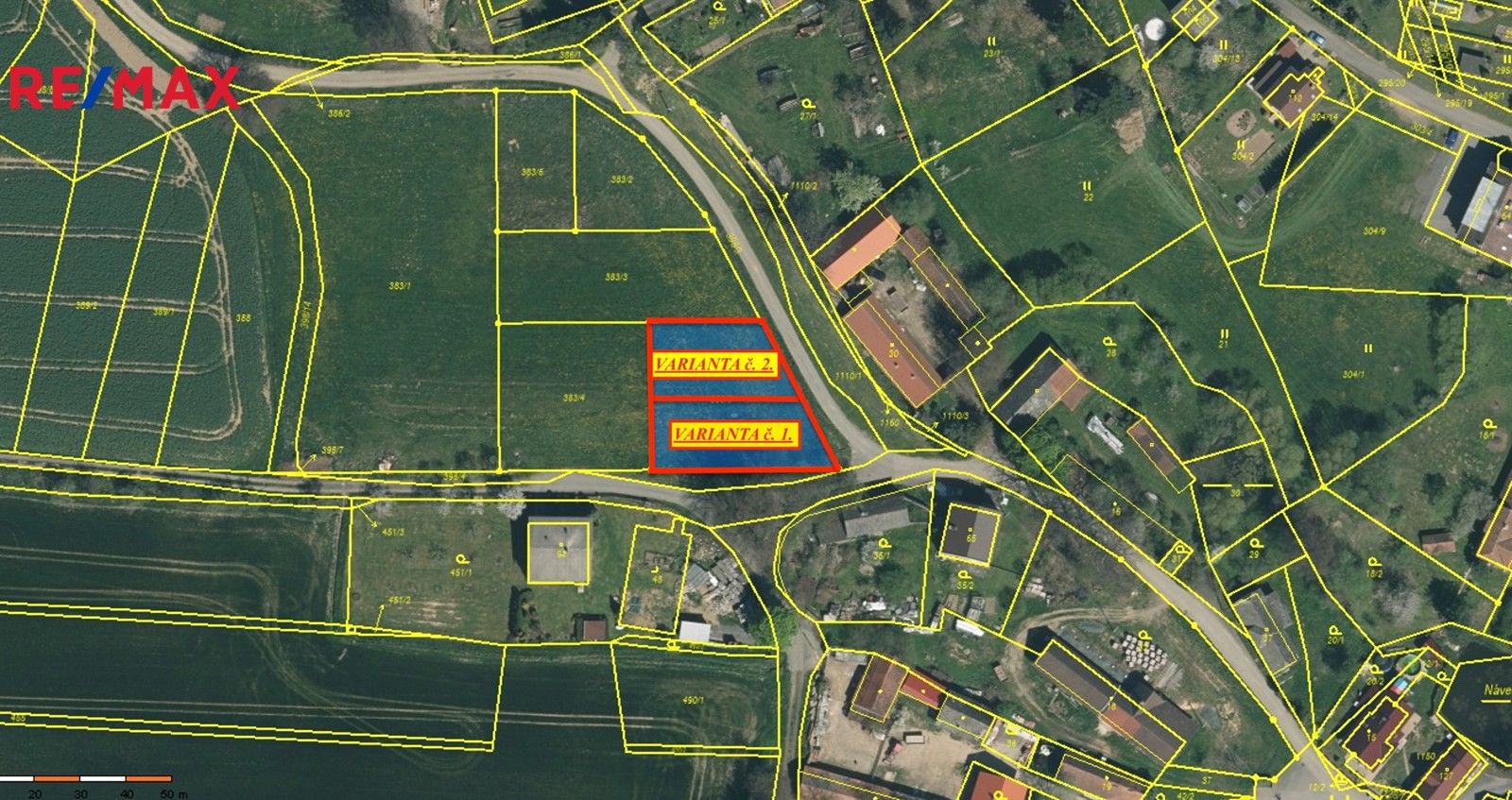 Pozemky pro bydlení, Hořice, 509 m²