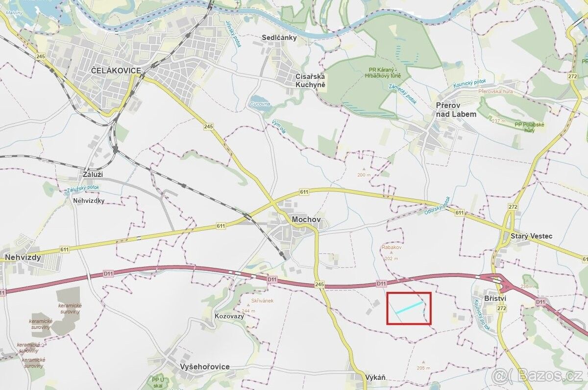 Pozemky pro bydlení, Mochov, 250 87