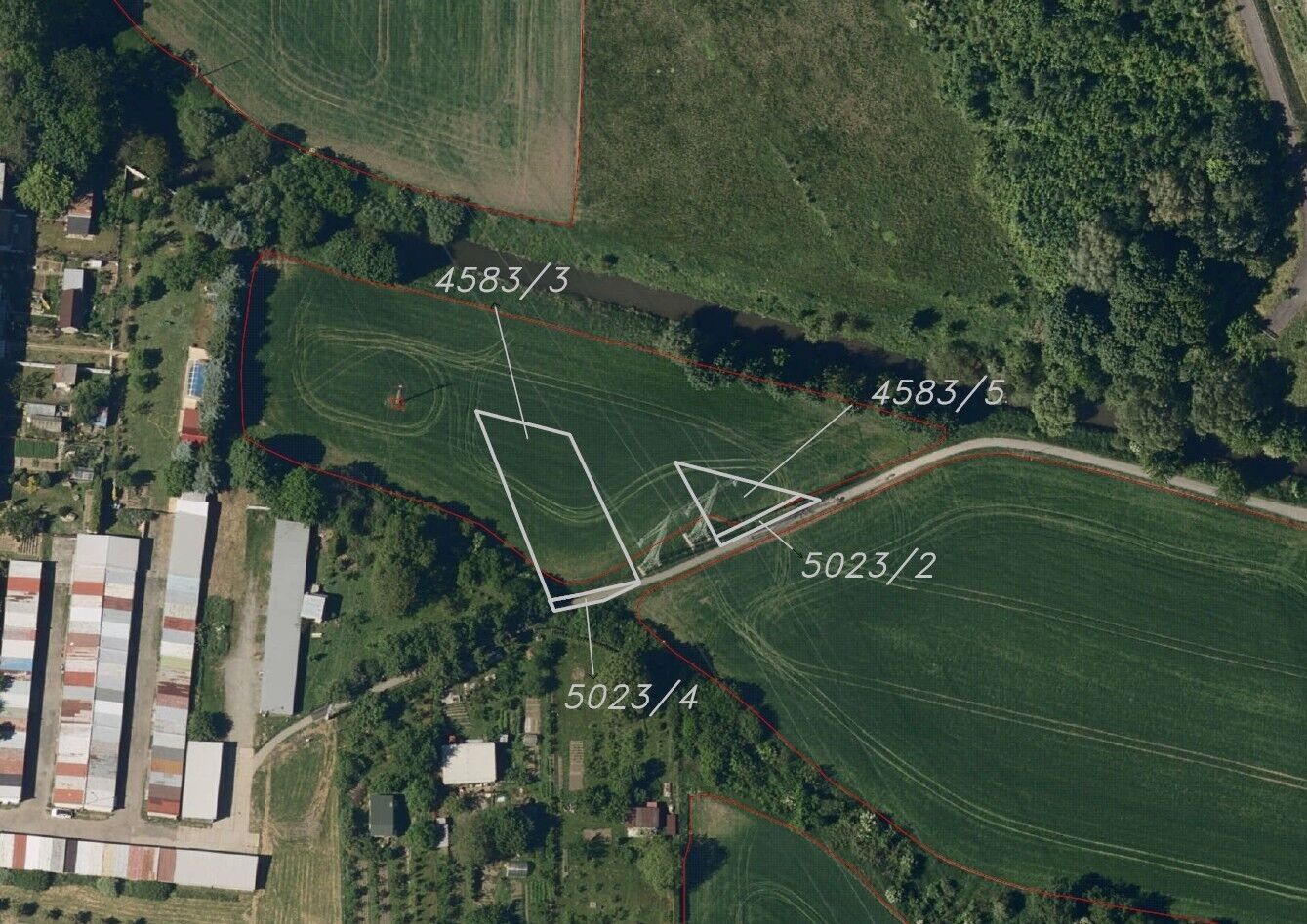 Zemědělský pozemek, 988 m²