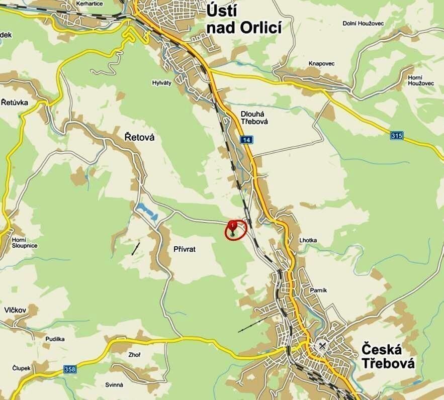 Pronájem zemědělský pozemek - Dlouhá Třebová, 23 484 m²