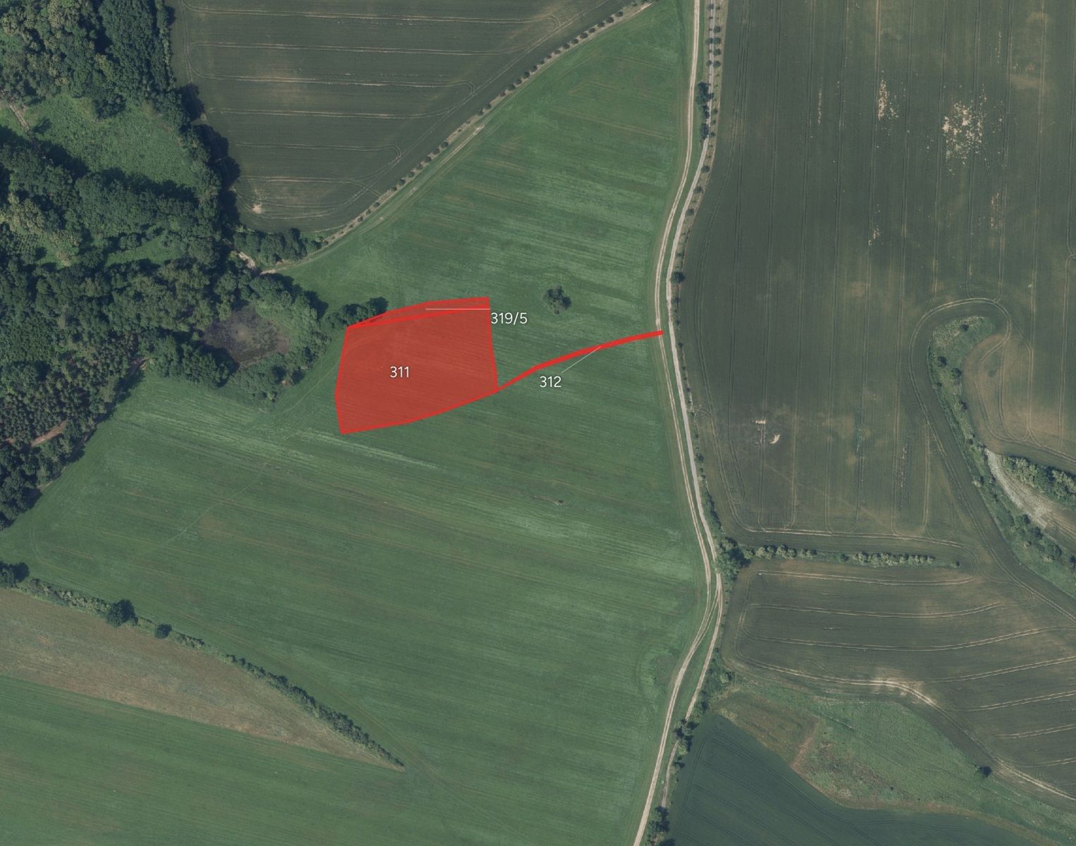 Zemědělský pozemek, 8 524 m²
