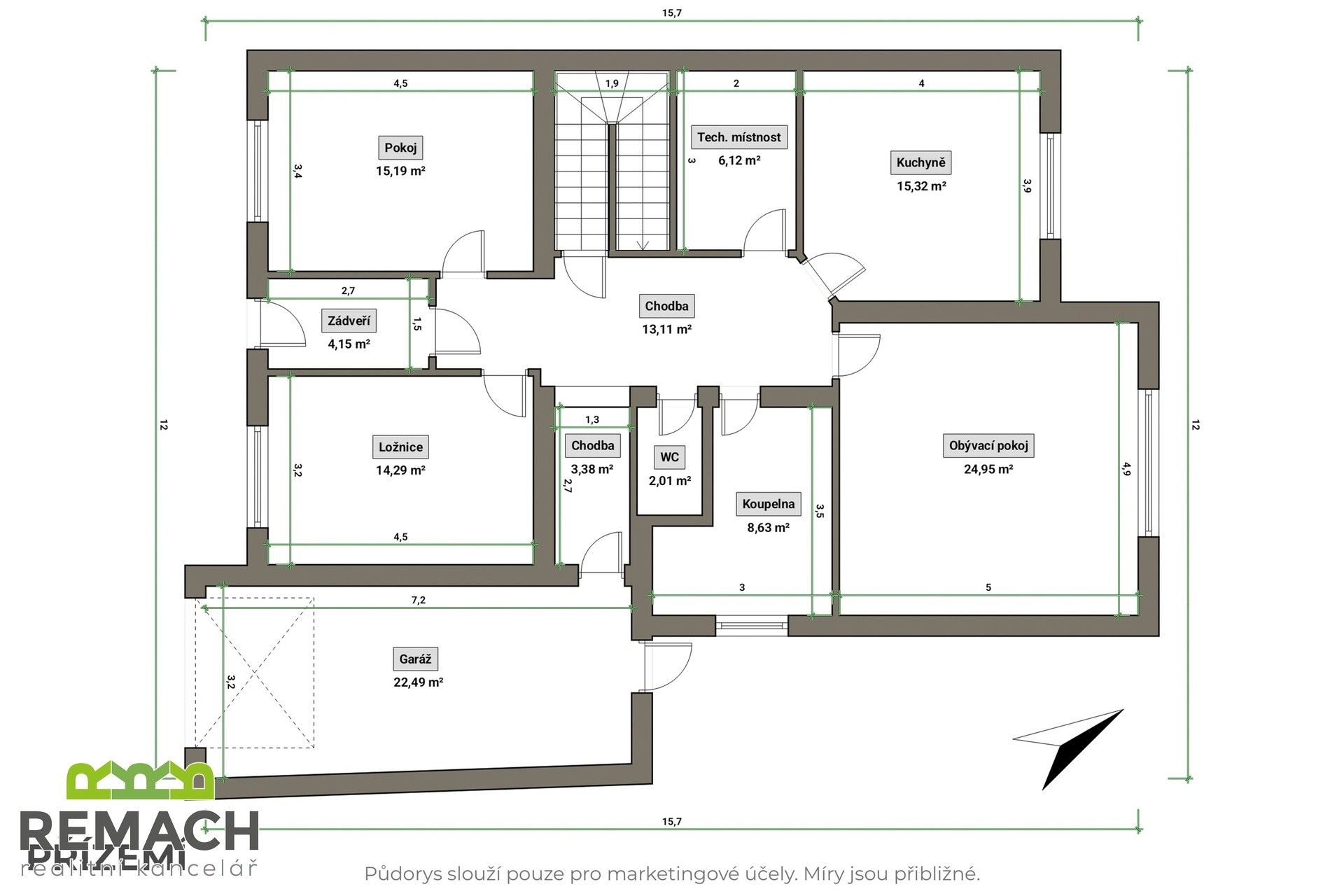 Prodej rodinný dům - V uličce, Ostrožská Nová Ves, 244 m²