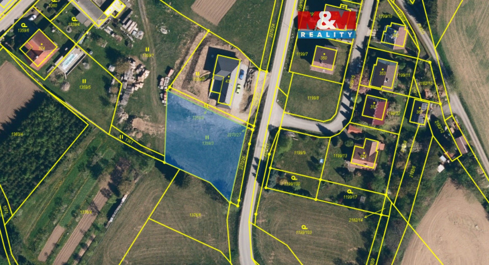 Pozemky pro bydlení, Vyskytná