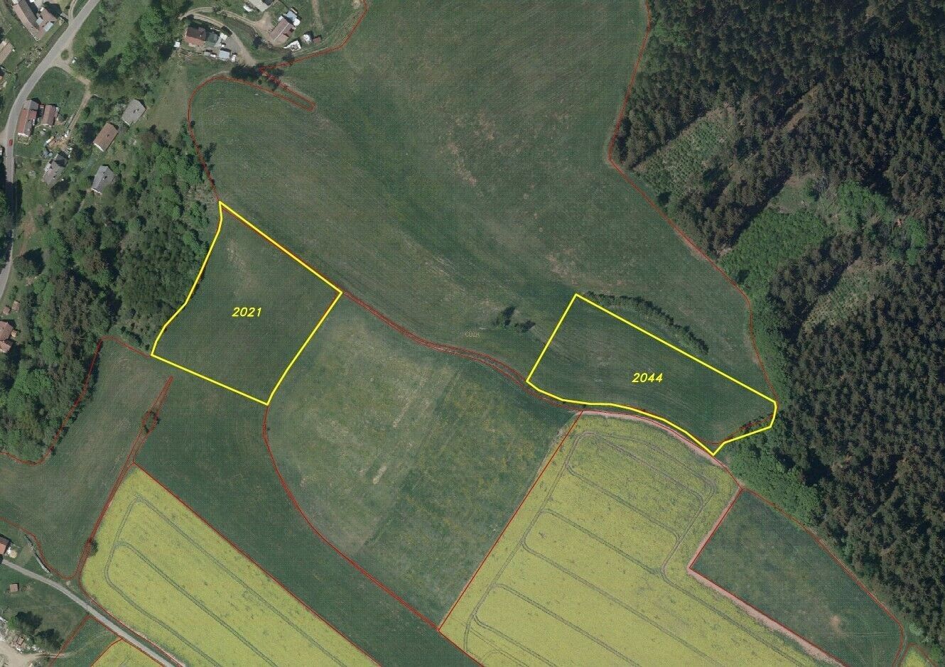 Zemědělské pozemky, Syřenov, 14 m²