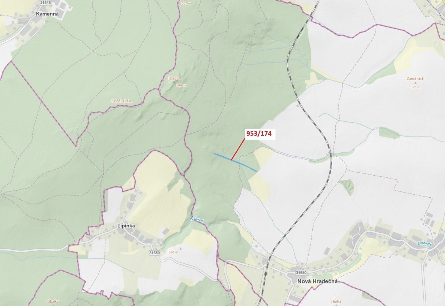 Prodej les - Lipinka, okres Olomouc, Olomoucký kraj - 1