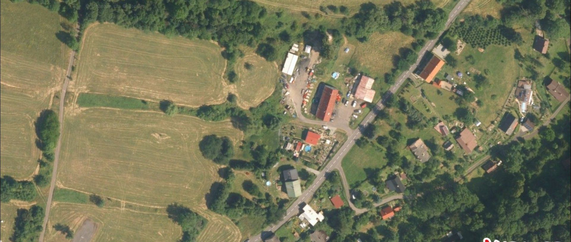 Prodej zahrada - Valkeřice, 1 535 m²