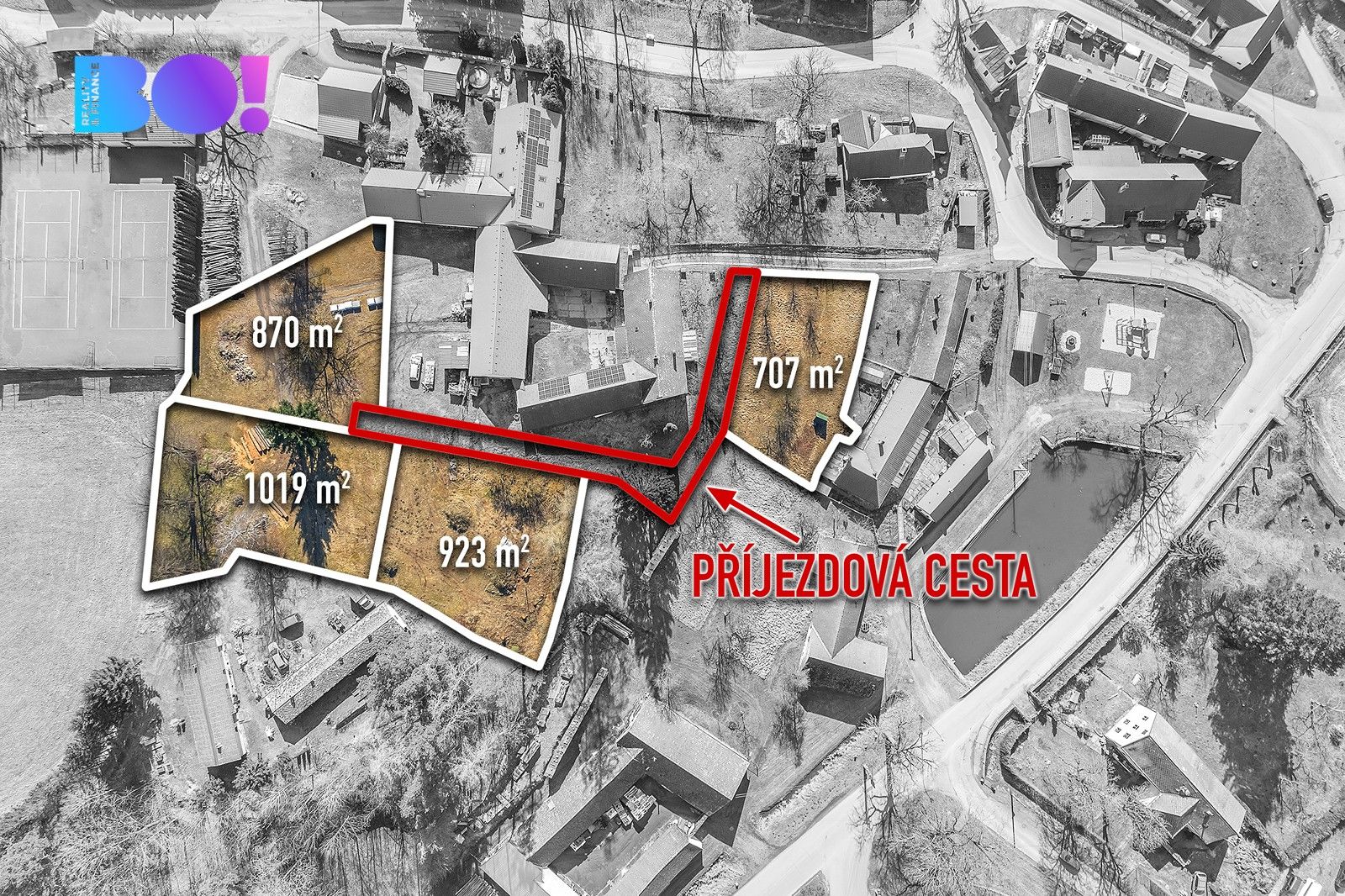 Pozemky pro bydlení, Jindřichův Hradec, 1 m²