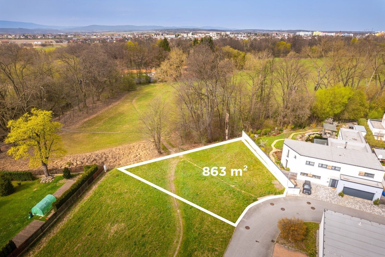 Pozemky pro bydlení, Potoční 1910, České Budějovice 6, 863 m² - 2