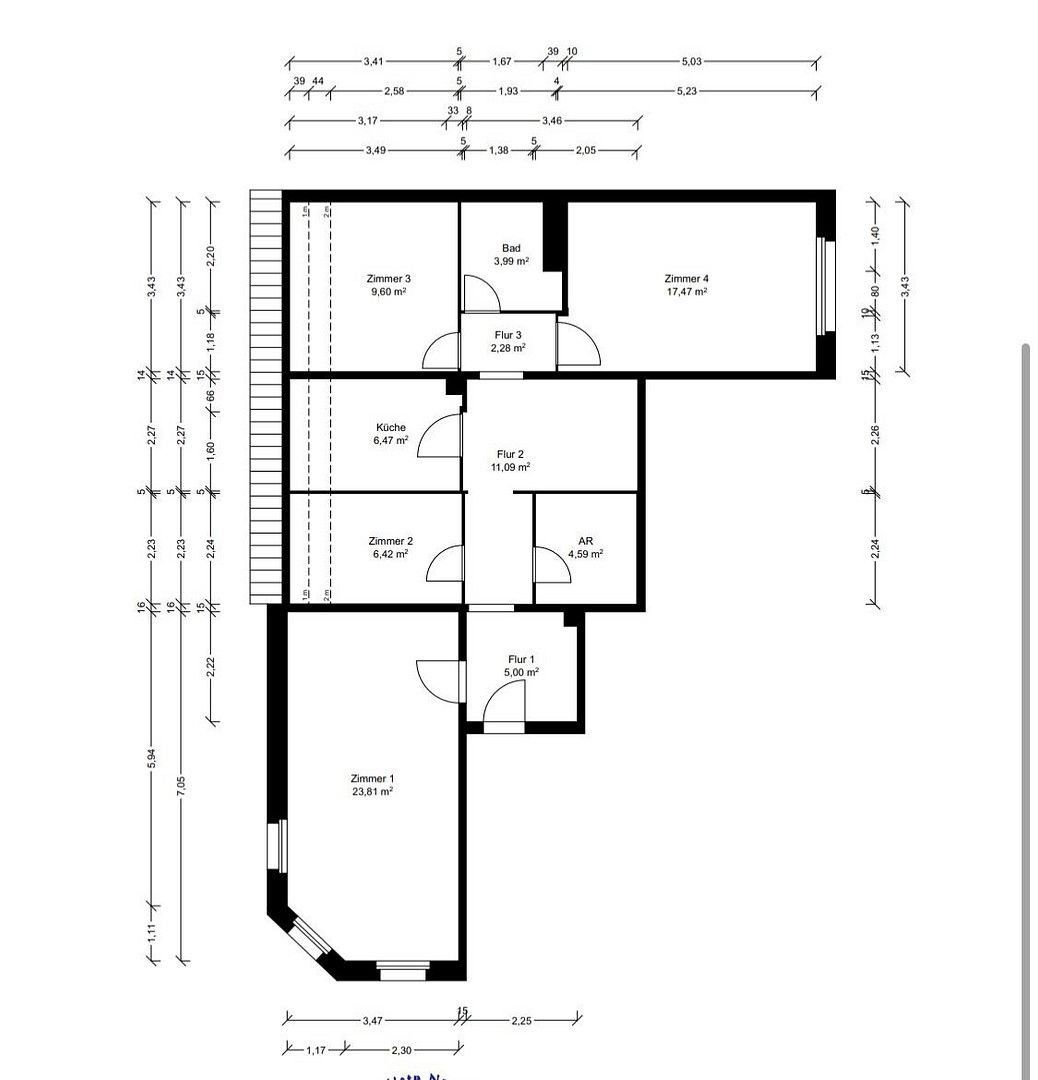 4+kk, Berlin Friedrichshain Berlin 10245, 91 m² - 1
