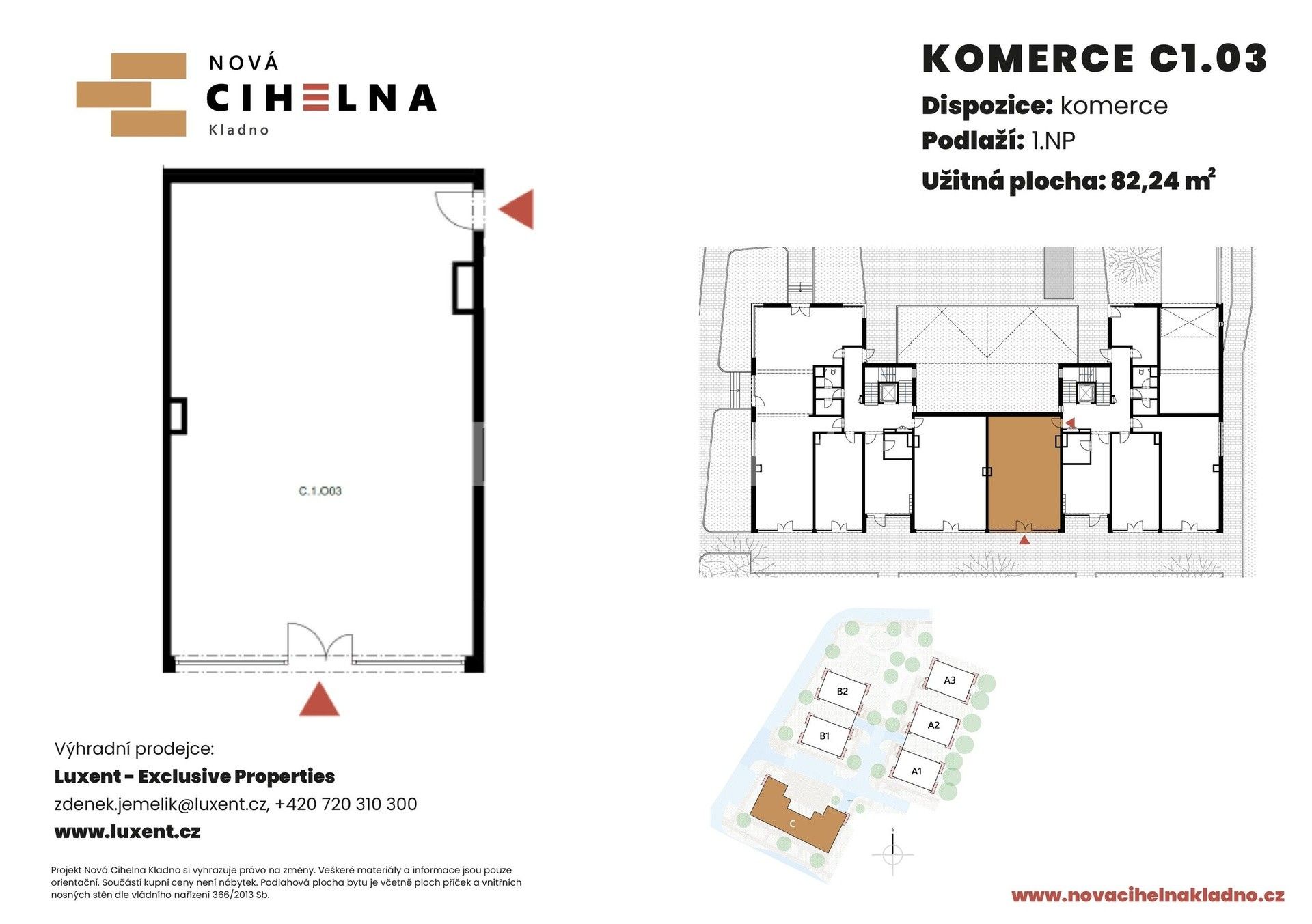 Prodej obchodní prostory - Kladno Rozdělov, 82 m² - 5