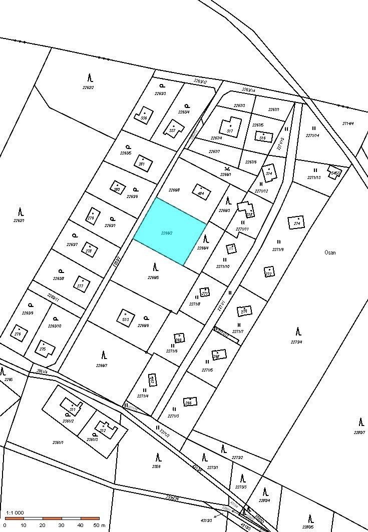 Prodej pozemek pro bydlení - Bukovany, 760 m²