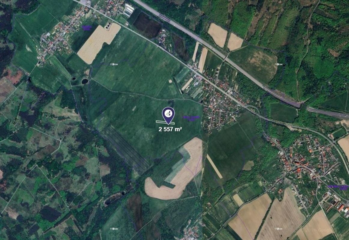 Prodej louka - Dolní Újezd, 2 557 m²