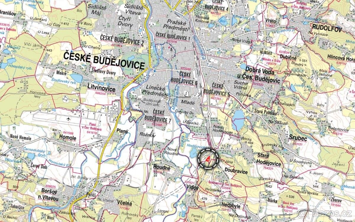 Prodej pozemek pro bydlení - České Budějovice, 370 08