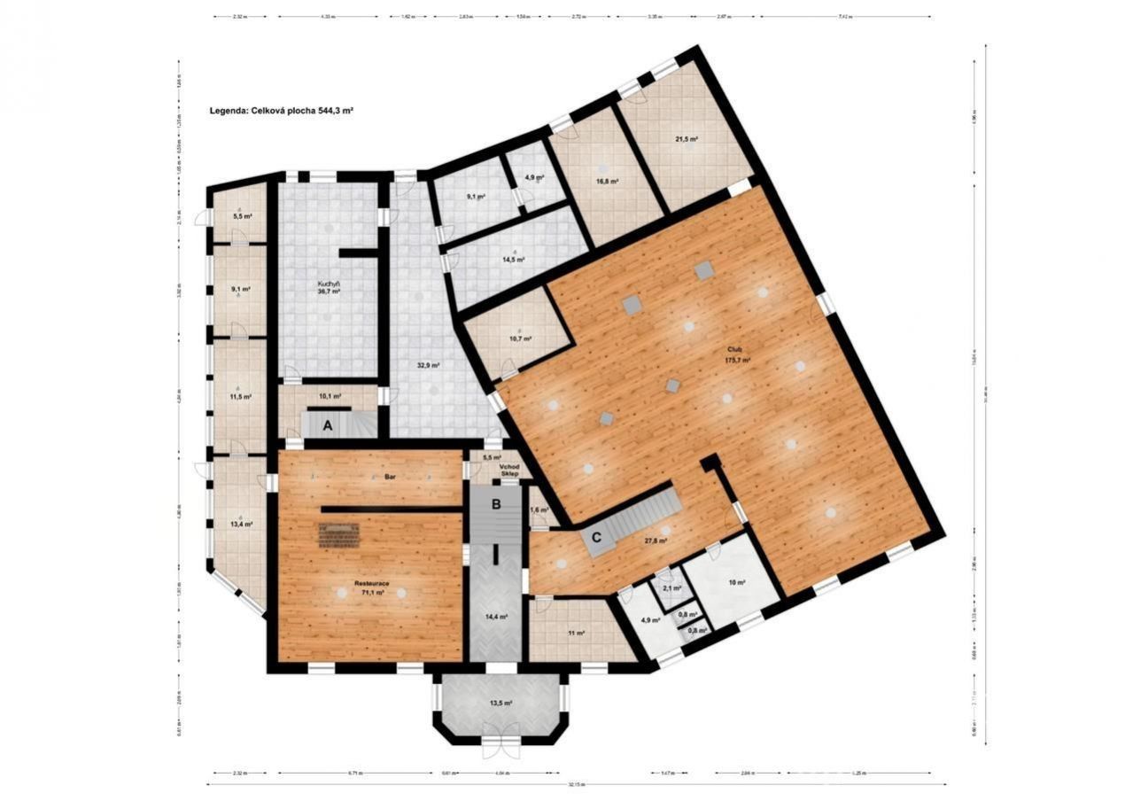 Prodej obchodní prostory - Čeperka, 799 m² - 5
