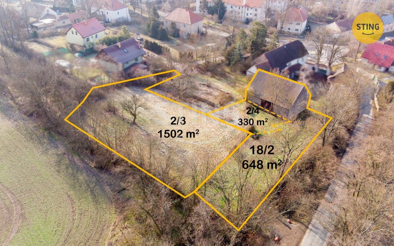 Pozemky pro bydlení, Záboří, Kly, 2 480 m²