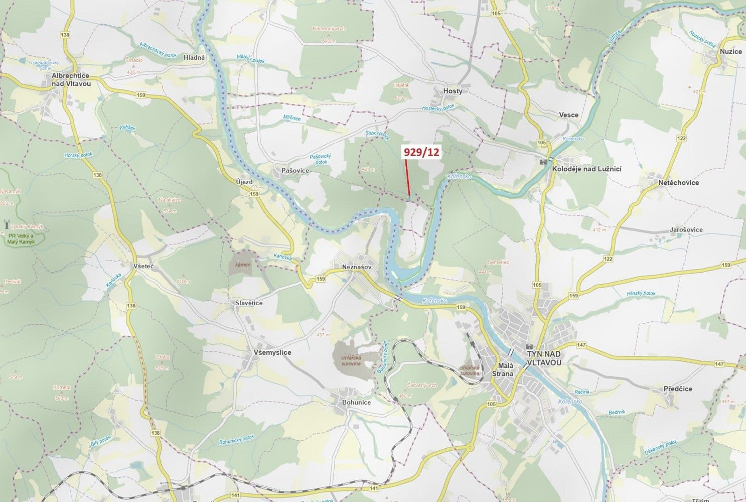 Les, 1 517 m²