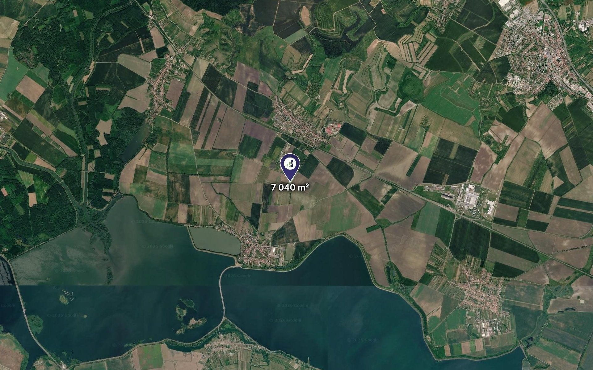 Zemědělské pozemky, Popice, 7 040 m² - 2