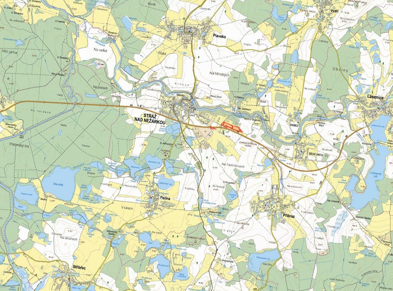 Louky, Stráž nad Nežárkou, okres Jindřichův Hradec, Jihočeský kraj - 2