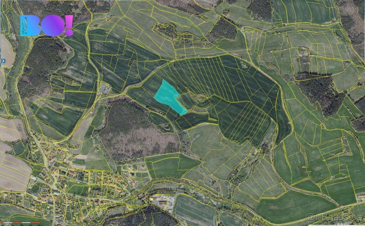 Prodej zemědělský pozemek - Kamýk nad Vltavou, 262 63, 1 997 m²