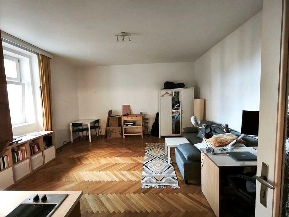 Byt 1+kk, 34 m²