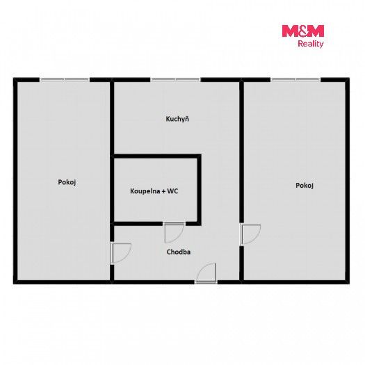 Prodej byt 2+1 - Kosmonautů, Karviná, 54 m² - 5