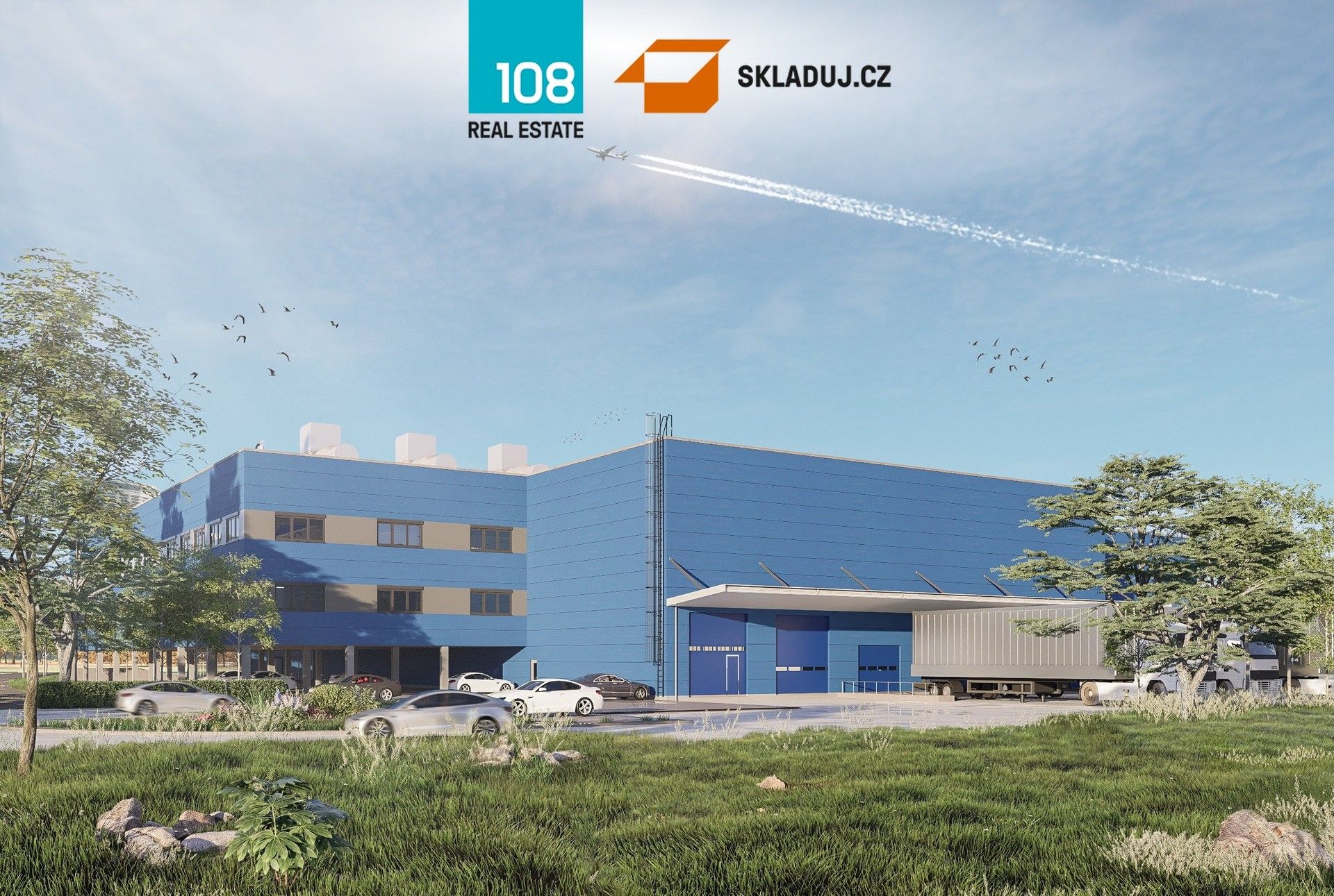 Sklady, Kozomín, 7 600 m² - 1