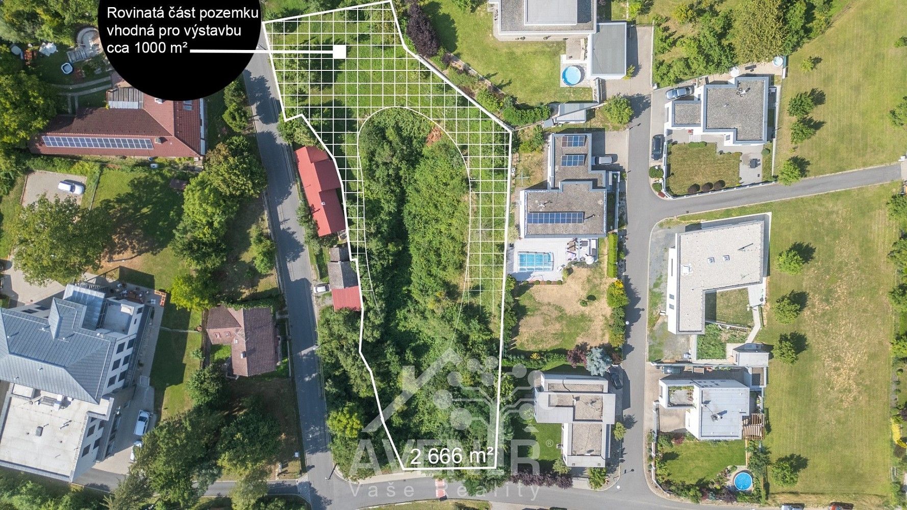 Pozemek pro bydlení, 2 666 m²